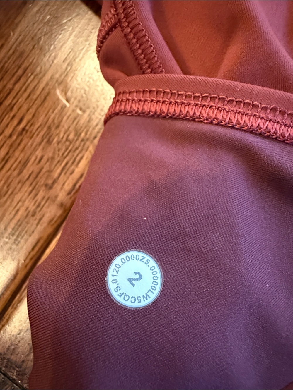 Lululemon High-Waisted Rust Leggings - Picture 5 of 5